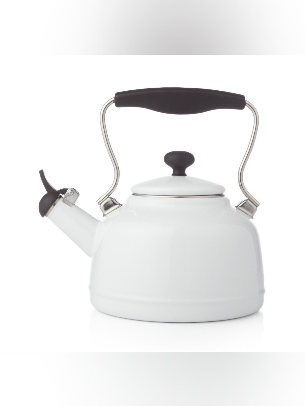 Chantal White Steele Enamel Tea Pot Retails $95